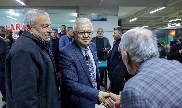 Başkan Deveciler Hürriyet Mahallesi’ndeki Hemşehrileriyle Buluştu