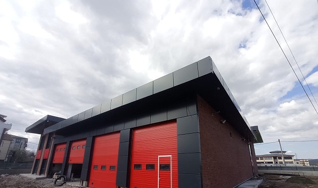 Büyükşehir İtfaiyesi yeni tesislerle daha da güçleniyor