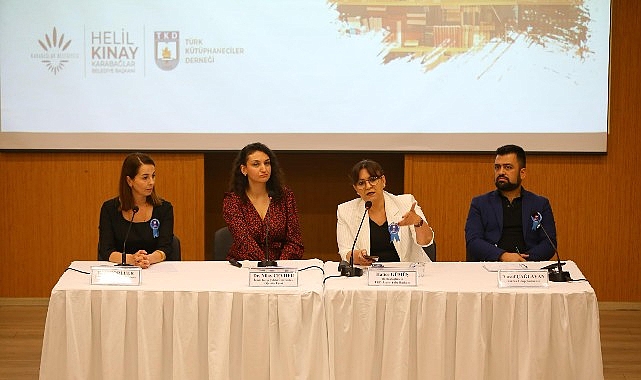 Karabağlar’da “Üreten Kütüphanelerin Bilinmeyen Dünyası” Paneli