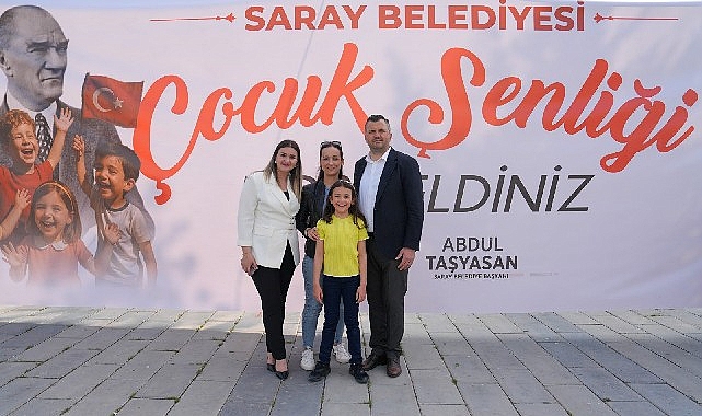 Saray’da 23 Nisan coşkusu başladı