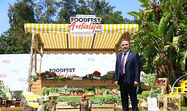 IV. FoodFest Antalya Uluslararası Gastronomi Festivali başlıyor